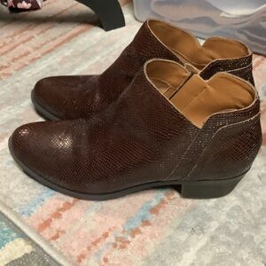 Lucky Brand Brown Ankle Boots